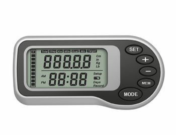 Τρισδιάστατο Pedometer, η απόσταση & οι θερμίδες αισθητήρων επίδειξης LCD αντιμετωπίζουν pedometer