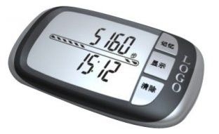 Ο πολλών χρήσεων Pedometer μετρητής διαβάζει ακριβώς το Χ, αεροπλάνα Υ Ζ