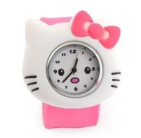 Χαριτωμένο ρολόι Wristband σιλικόνης, παιδιά Wristwatch Wristband σιλικόνης