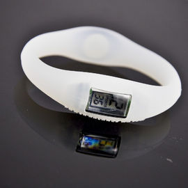 ΙΟΝΙΚΟΣ ΕΓΩ ρολόι Wristband σιλικόνης ισορροπίας δύναμης σιλικόνης με τα αρνητικά ιόντα