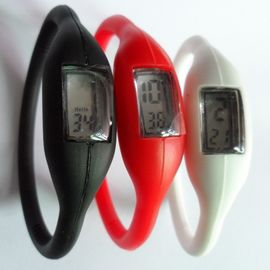 Αντιδονητικό ρολόι Wristband σιλικόνης, αθλητικό βραχιόλι Wristwatch, εύκαμπτο σχέδιο ανιόντων