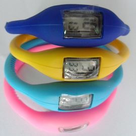 Ψηφιακό ανιόν ιονικό λαστιχένιο Wristwatch ρολογιών Wristband σιλικόνης με τα φιλικά προς το περιβάλλον υλικά