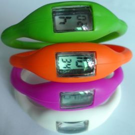 Περιβαλλοντικό ρολόι Wristband σιλικόνης με το ηλεκτρονικό Drive, αντι - δόνηση