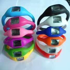 Περιβαλλοντικό ρολόι Wristband σιλικόνης με το ηλεκτρονικό Drive, αντι - δόνηση