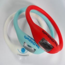 Υγιής χαλαζίας Wristwatch ανιόντων ρολογιών Wristband σιλικόνης για την ηλεκτρική ισορροπία σώματος `s