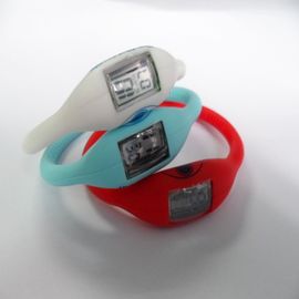 Ρολόι Wristband σιλικόνης 100% το φιλικό προς το περιβάλλον, αρνητικός ιονικός αθλητικός καρπός ανιόντων κολυμπά το ρολόι