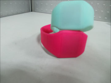 Ζελατίνας μαλακό σιλικόνης Wristband ρολόι οθόνης αφής ρολογιών έξυπνο οδηγημένο, 1ATM αδιάβροχος