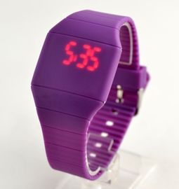 Να αναβοσβήσει ρολογιών οθόνης αφής ρολόι Wristband σιλικόνης με το λογότυπο συνήθειας