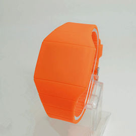 Να αναβοσβήσει ρολογιών οθόνης αφής ρολόι Wristband σιλικόνης με το λογότυπο συνήθειας