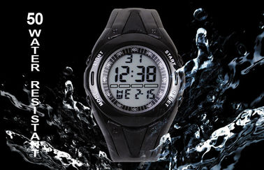 Πολλών χρήσεων ψηφιακοί στρατιωτικοί 3 ATM LCD Wristwatches ρολογιών