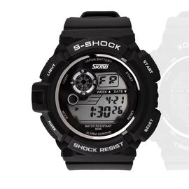 5OM Chronograph νερού ανθεκτικό πολλών χρήσεων ψηφιακό ρολόι EL Backlight