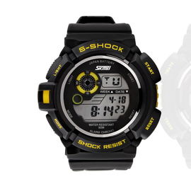 5OM Chronograph νερού ανθεκτικό πολλών χρήσεων ψηφιακό ρολόι EL Backlight