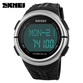 Pedometer ρολογιών επίδειξης LCD πολλών χρήσεων ψηφιακό ποσοστό καρδιών θερμίδων μέτρου