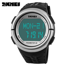Pedometer ποσοστού καρδιών νερό αθλητικών ρολογιών 50M ανθεκτικό