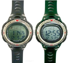 Chronograph κοριτσιών μόδας ελεγχόμενο ραδιόφωνο χρονόμετρο με διακόπτη με το ημερολόγιο 100 έτους