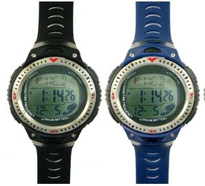 Chronograph κοριτσιών μόδας ελεγχόμενο ραδιόφωνο χρονόμετρο με διακόπτη με το ημερολόγιο 100 έτους