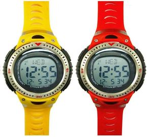 Chronograph κοριτσιών μόδας ελεγχόμενο ραδιόφωνο χρονόμετρο με διακόπτη με το ημερολόγιο 100 έτους