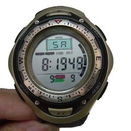 Για άνδρες και για γυναίκες PU LCD καθημερινός συναγερμός πολλών χρήσεων Wristwatch αθλητικών ρολογιών