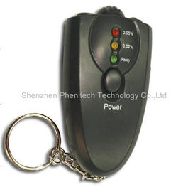 Ψηφιακός ελεγκτής Breathalyzer οινοπνεύματος αναπνοής Keychain ακρίβειας με το cOem λειτουργίας φανών