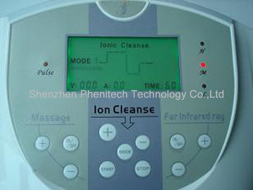 Ανακουφίζει τον πόνο και την ένταση Ion Detox Foot Spa με τη θέρμανση του μαξιλαριού ζωνών και ηλεκτροδίων