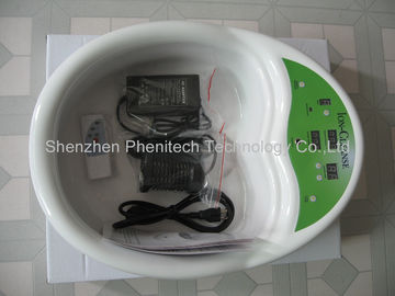Αποτελεσματικό μακρινό ενεργό Ionic Detox Foot Spa με πράσινος και άσπρος