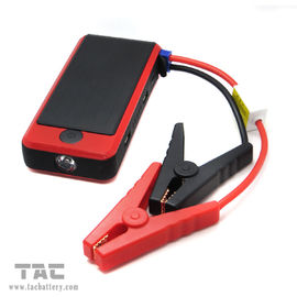 Διπλός εκκινητής 12000mah άλματος αυτοκινήτων τραπεζών δύναμης USB φορητός στο κόκκινο