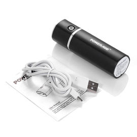 Στρογγυλή τράπεζα 5000mAh δύναμης σωλήνων λεπτή USB για το LG G3 γαλαξιών S5 της Samsung