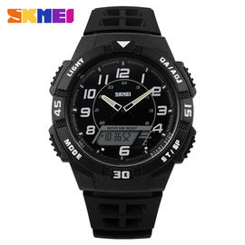 Τρέχοντας αθλητισμός αναλογικό-ψηφιακό Wristwatch με το ισχυρό πλαστικό