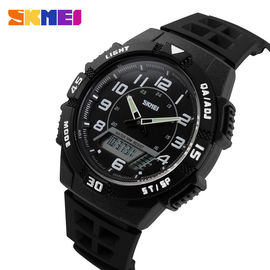 Τρέχοντας αθλητισμός αναλογικό-ψηφιακό Wristwatch με το ισχυρό πλαστικό