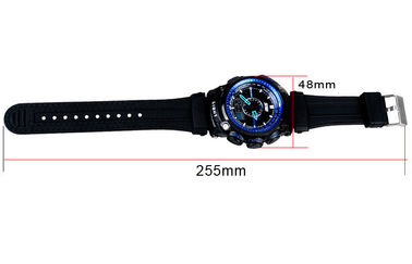 5 ATM αναλογικό-ψηφιακό Wristwatch, επίδειξη Wristwatches υπόθεσης LCD ABS
