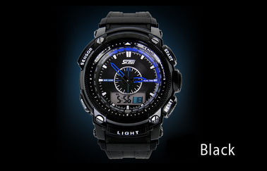 5 ATM αναλογικό-ψηφιακό Wristwatch, επίδειξη Wristwatches υπόθεσης LCD ABS