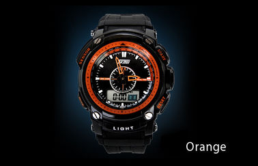5 ATM αναλογικό-ψηφιακό Wristwatch, επίδειξη Wristwatches υπόθεσης LCD ABS
