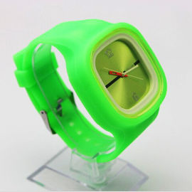 Μοντέρνη τυπωμένη συνήθεια ζελατίνα Wristwatches με το ανταλλάξιμα λουρί/το πρόσωπο
