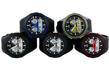 Κυρία Round Multifunction αναλογικό-ψηφιακό Wristwatch με τον ωριαίο κτύπο