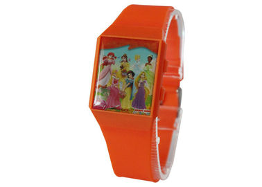 Το μεγάλο πρόσωπο οδήγησε το ψηφιακό λουρί Wristwatch TPU χαλαζία της Ιαπωνίας Movt, ανοξείδωτο πίσω