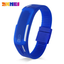 Ψηφιακό Wristwatch EL Backlight των μικρών οδηγήσεων με τη ζώνη Softable PU