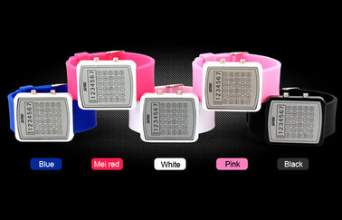 EL Backlight ψηφιακό Wristwatch, ρολόγια οδηγήσεων καθρεφτών πινάκων υπολογιστών
