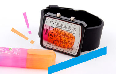EL Backlight ψηφιακό Wristwatch, ρολόγια οδηγήσεων καθρεφτών πινάκων υπολογιστών
