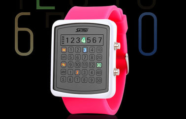 EL Backlight ψηφιακό Wristwatch, ρολόγια οδηγήσεων καθρεφτών πινάκων υπολογιστών