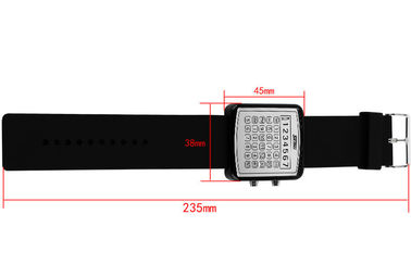 EL Backlight ψηφιακό Wristwatch, ρολόγια οδηγήσεων καθρεφτών πινάκων υπολογιστών