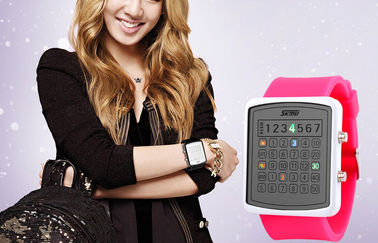 EL Backlight ψηφιακό Wristwatch, ρολόγια οδηγήσεων καθρεφτών πινάκων υπολογιστών