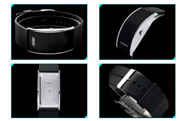 Ψηφιακό Wristwatch των για άνδρες και για γυναίκες οδηγήσεων, ποτίζει το ανθεκτικό ηλεκτρονικό ρολόι