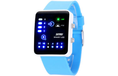 Γυναικείο Shockproof LED ψηφιακό Wristwatch, αντιμαγνητικό δυαδικό ρολόι