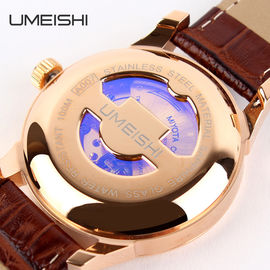 Σκληρά γυαλιά Wristwatch Κινήματος Cusomized ιαπωνικά για τον επιχειρηματία