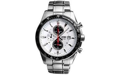 Ρολόι 5 προσαρμοσμένο το ATM ημερολόγιο Wristwatch χαλαζία ανοξείδωτου