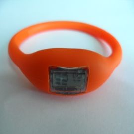 Εύκαμπτο ρολόι Wristband σιλικόνης