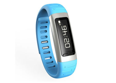 Αρρενωπό υγιές bluetooth wristband/Pedometer έξυπνο βραχιόλι