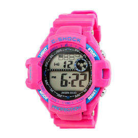 Χαλαζίας Wristwatch των αδιάβροχων πολλών χρήσεων ψηφιακών ατόμων αθλητικών ρολογιών σιλικόνης