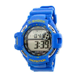 Χαλαζίας Wristwatch των αδιάβροχων πολλών χρήσεων ψηφιακών ατόμων αθλητικών ρολογιών σιλικόνης