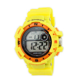 Ζωηρόχρωμος PVC επαγγελματίας γυναικείου Wristwatch ζωνών πολλών χρήσεων ψηφιακός